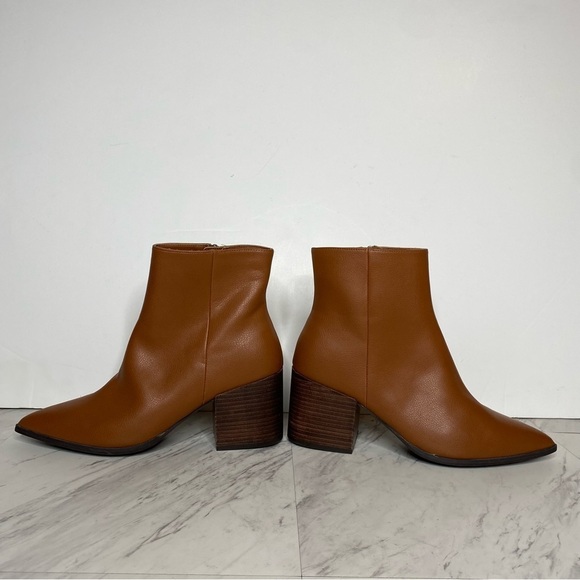 New! Linea Paolo Sadie Brown Heeled Bootie 11M - Picture 7 of 14
